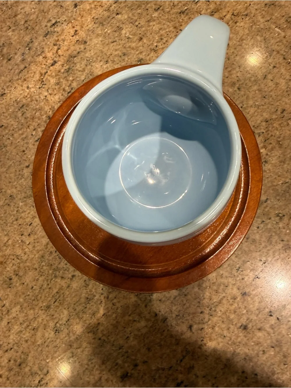 Starbucks 2005 Light Blue Ceramic Coffee Mug